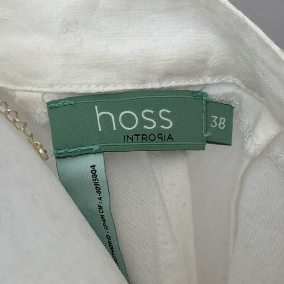 Hoss Intropia Anthropologie Cotton Ruffle Top - Picture 6 of 7